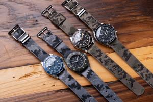 Brand New From C&B: Woven Jacquard Camo Straps