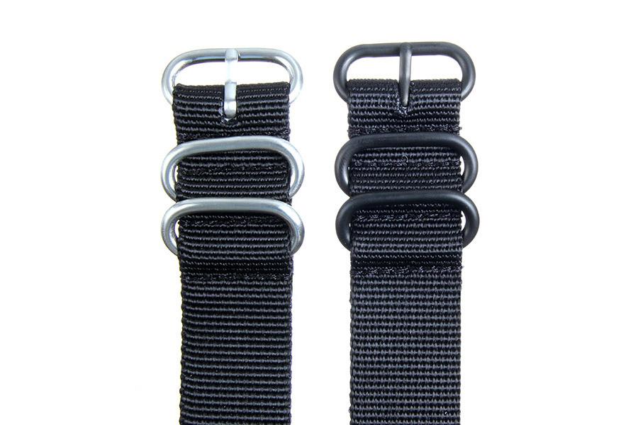 Black HD NATO - 22mm Ballistic Nylon