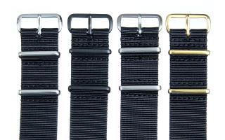 Black Premium NATO - 22mm