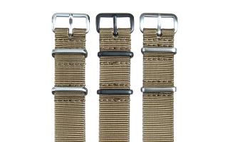 Khaki Premium NATO - 18mm