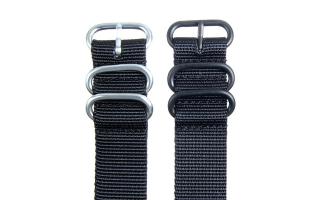 Black HD NATO - 22mm Ballistic Nylon