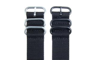 Black HD NATO - 24mm Ballistic Nylon