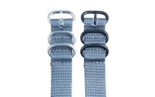 Grey HD NATO - 18mm Ballistic Nylon