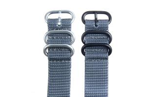 Grey HD NATO - 20mm Ballistic Nylon