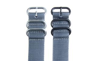 Grey HD NATO - 22mm Ballistic Nylon