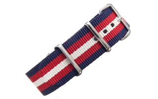 Navy/Red/Cream NATO - 20mm