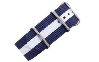 Navy & White NATO - 24mm