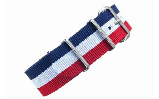 Red/White/Blue NATO - 22mm