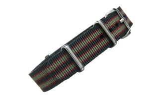 Black & Olive (Bond) NATO - 16mm