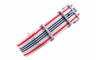 Cream Multi Stripe NATO - 18mm