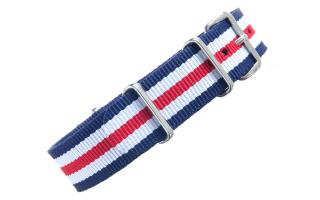 Navy/White/Red NATO - 18mm