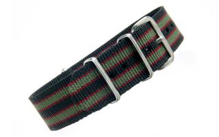 Black & Olive (Bond) NATO - 20mm