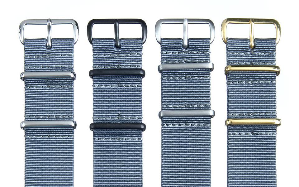Grey Premium NATO - 22mm