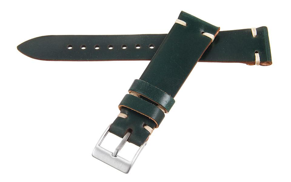 Green Shell Cordovan 2-Stitch 20mm