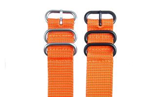 Orange HD NATO - 22mm Ballistic Nylon