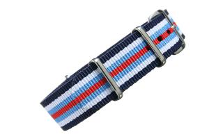 Navy/White/Blue/Red NATO - 18mm