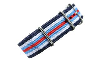 Navy/White/Blue/Red NATO - 20mm