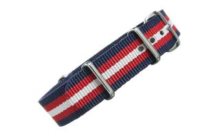 Navy/Red/Cream NATO - 16mm