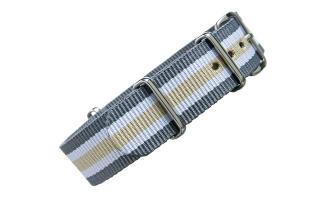 Grey/White/Sand NATO - 18mm