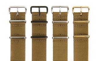 Dark Khaki Premium NATO - 22mm