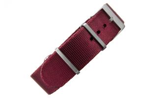 Supreme NATO - 19mm Burgundy - FINAL SALE