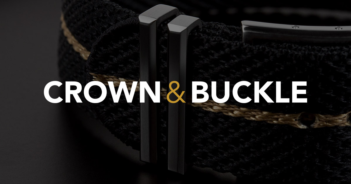 Crown and buckle nato clearance