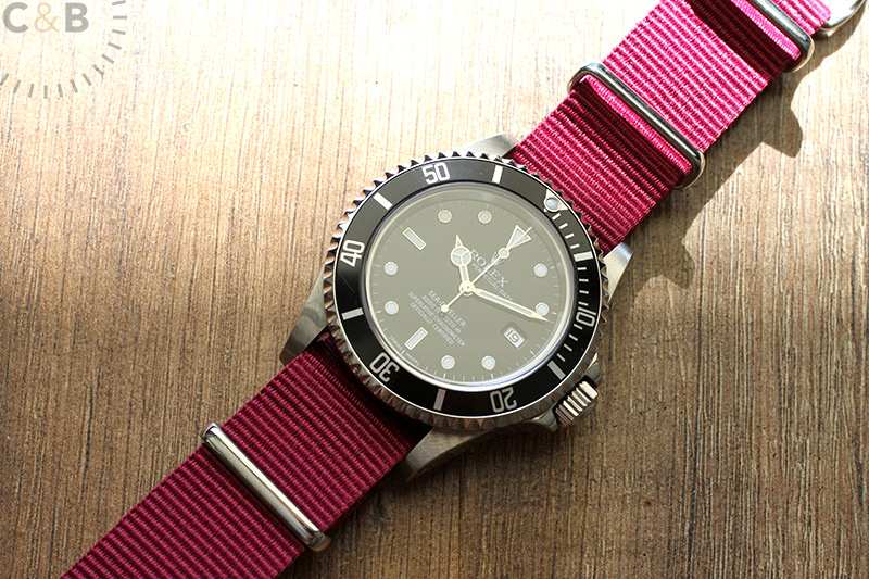 Burgundy Strap