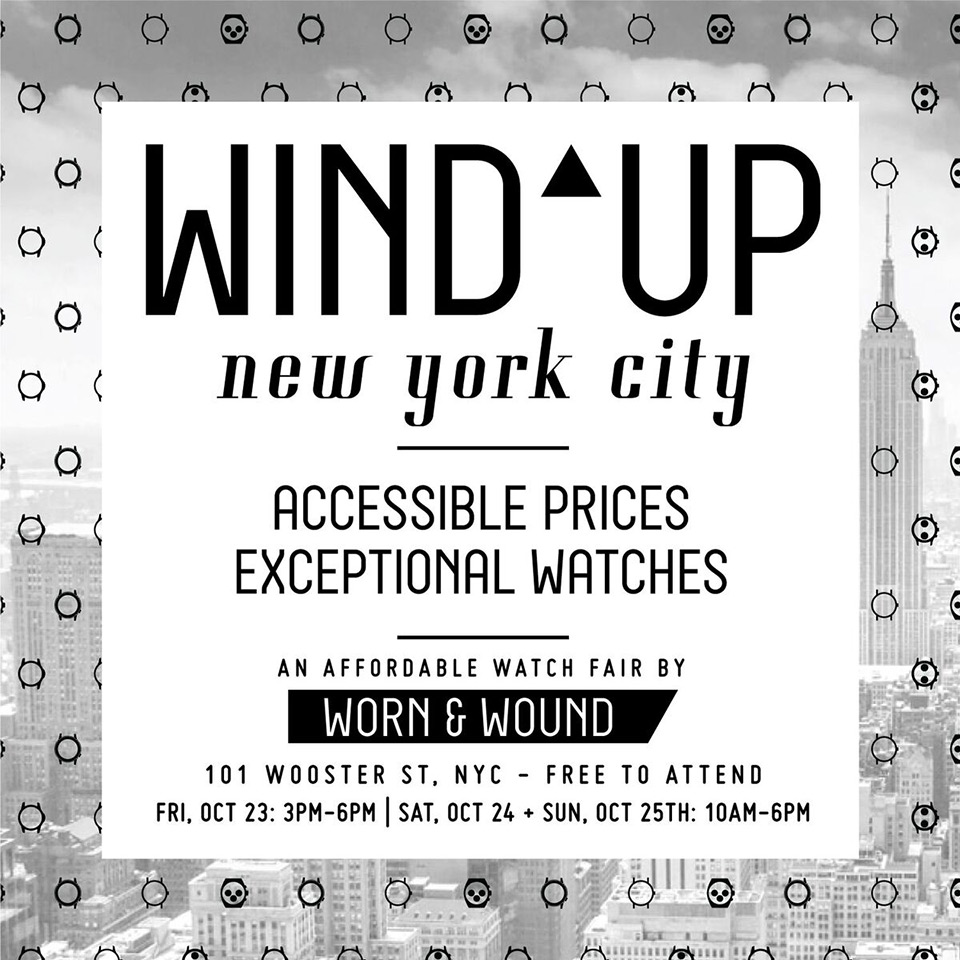 Wind Up NYC - This Weekend